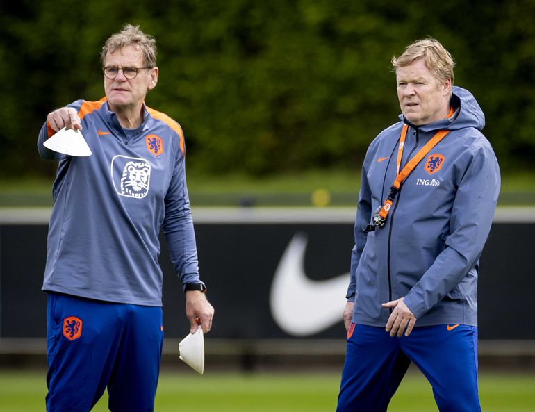 Aanwezige kleindochter Dwight Lodeweges apetrots bij open training Oranje: 'Dwight is mijn opa'