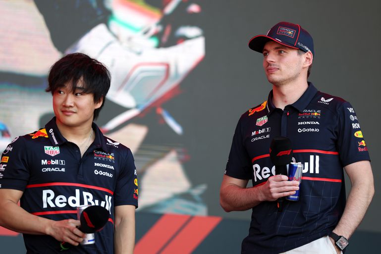 Max Verstappen spreekt zich uit over prutsende teamgenoot Yuki Tsunoda: 'Dat is de realiteit'