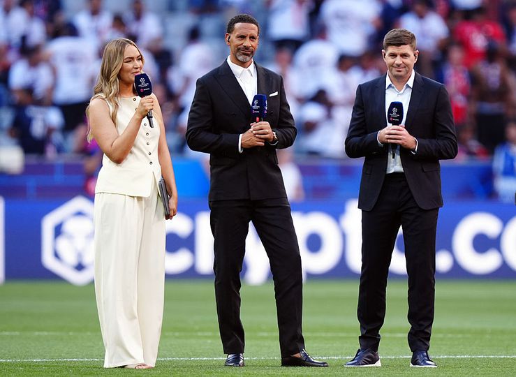 Presentatrices eisen de hoofdrol op bij finale Champions League vanwege opvallende outfits image