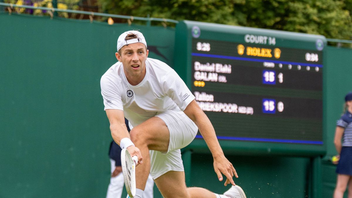 Trainer van Tallon Griekspoor loopt weg tijdens Wimbledonduel: 'Is niet aan mij om initiatief te nemen'
