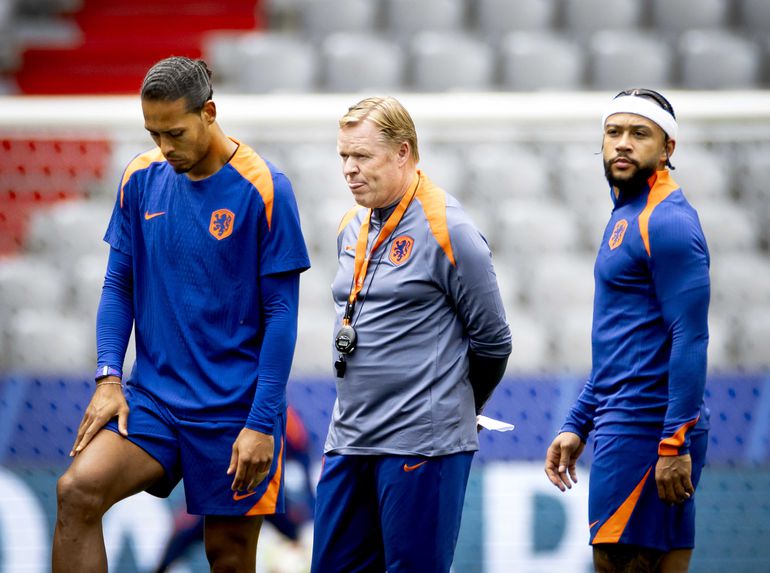 Opstelling Nederlands elftal tegen Roemenië: Ronald Koeman voert twee wissels door