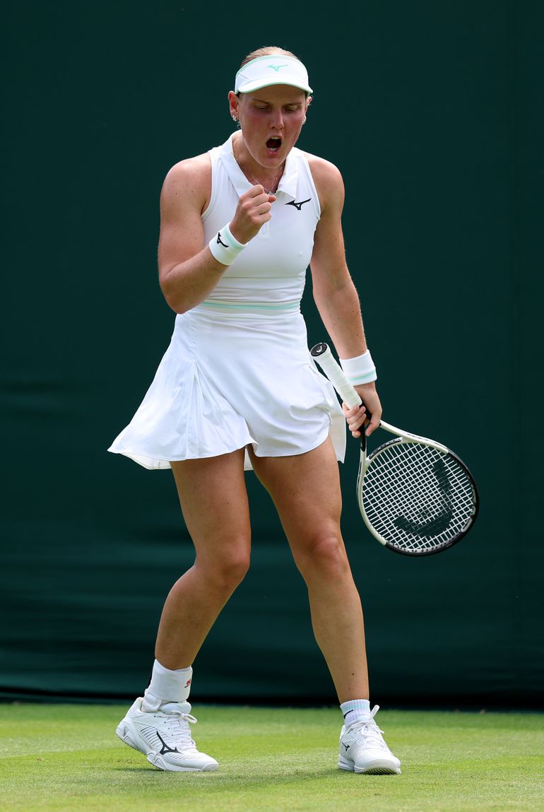 Indrukwekkende Nederlandse toptennisster zorgt voor eerste grote succes op Wimbledon