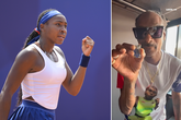 Coco Gauff kreeg een pin van Snoop Dogg. © Getty Images en Instagram USTA