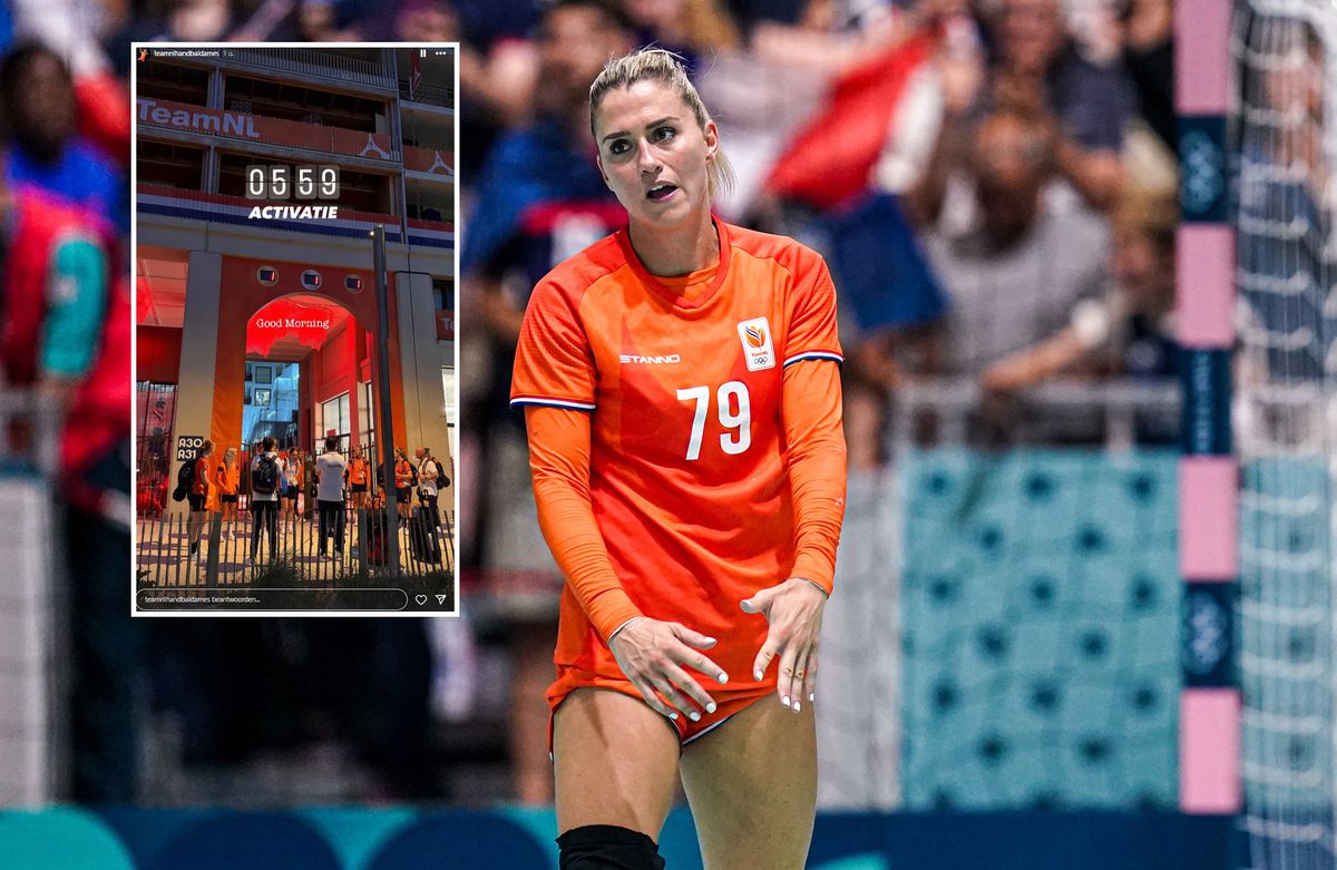 Handbalsters extreem vroeg aan het werk gezet: ook 'chagrijnige' Estavana Polman heeft pech op Olympische Spelen