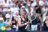 Barbora Krejcikova versloeg Taylor Townsend in een thriller op de US Open. ©Getty Images