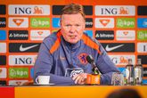 Ronald Koeman op de persconferentie van Oranje ©Pro Shots