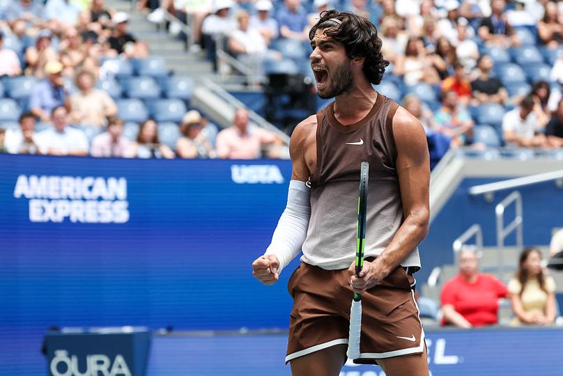 Carlos Alcaraz gaf iets te veel van zichzelf prijs © Getty Images