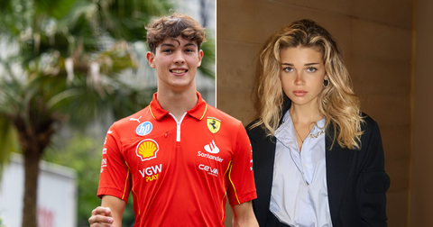 Liefdesdriehoek in Formule 1: Ferrari-talent vecht met andere coureur om beeldschoon model