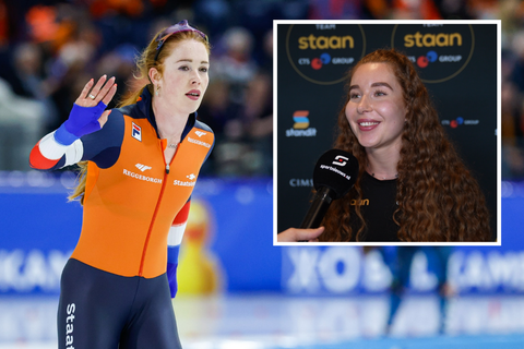 Michelle de Jong vol trots over 'super coole' keuze van schaatszus Antoinette Rijpma-de Jong: 'Heel bijzonder'