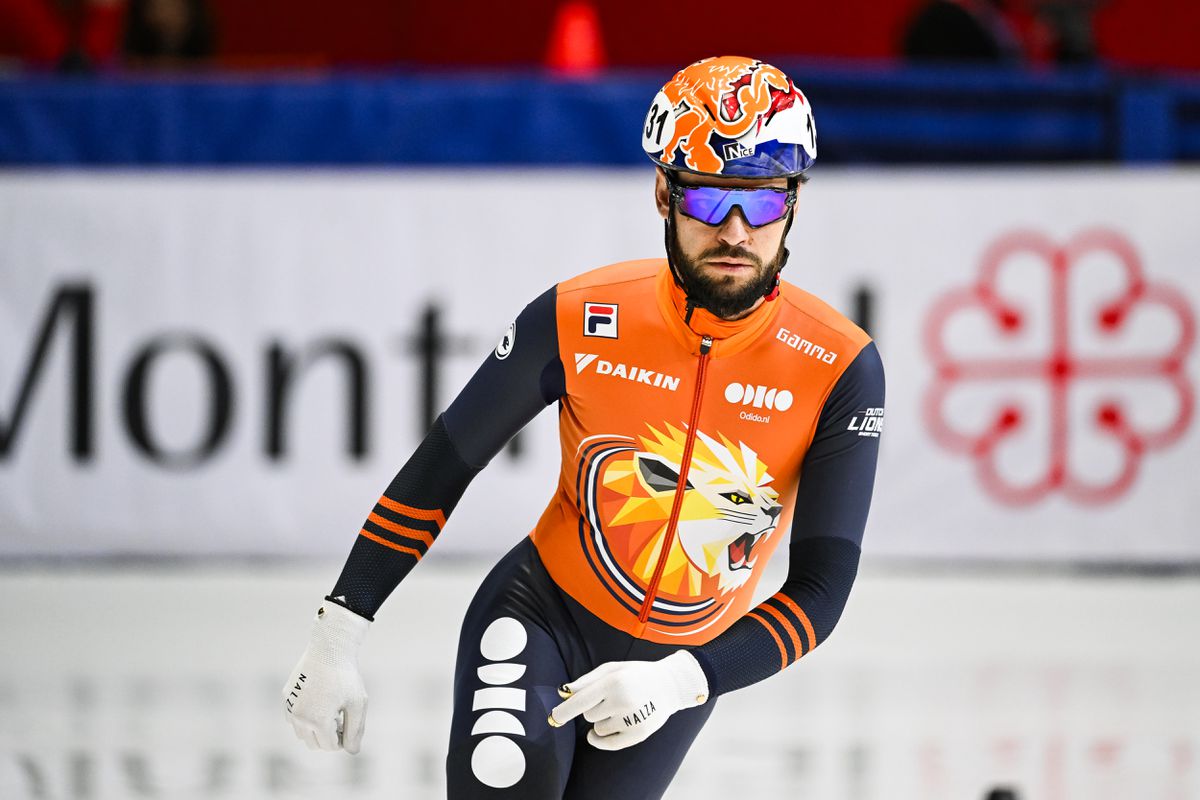 Sjinkie Knegt ziet gevaren in shorttrack en geniet van jonge concurrent: 'We moeten oppassen'