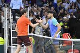 Ugo Humbert en Carlos Alcaraz na hun duel in Parijs

© ProShots