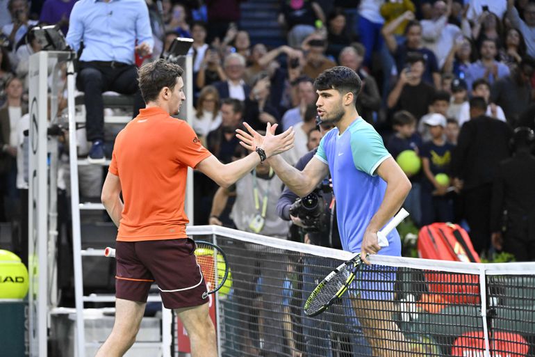 Carlos Alcaraz zag factor voor spectaculair verlies tegen Ugo Humbert: 'Wil geen excuus gebruiken, maar...'