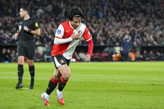 Goudhaantje Ayase Ueda loodst koploper Feyenoord naar belangrijke overwinning