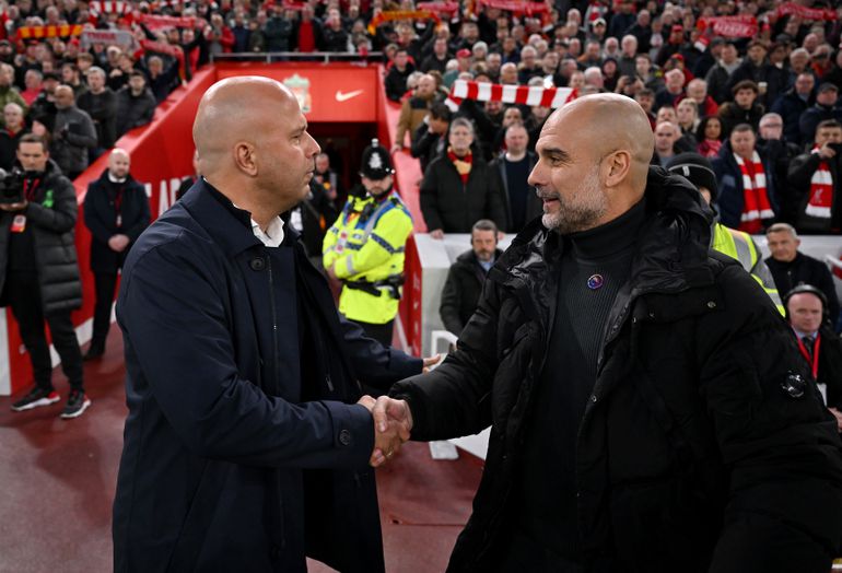 Arne Slot geeft met Liverpool Pep Guardiola het nakijken: 'We benaderen perfectie'