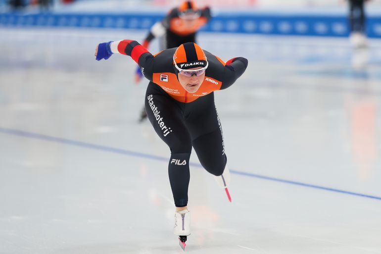 Twee keer Nederlands goud op team sprint in Beijing: 'We hadden nog nooit getraind'