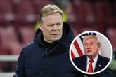 Ronald Koeman en Donald Trump © Pro Shots & GettyImages. Beelbewerking: Sportnieuws.nl