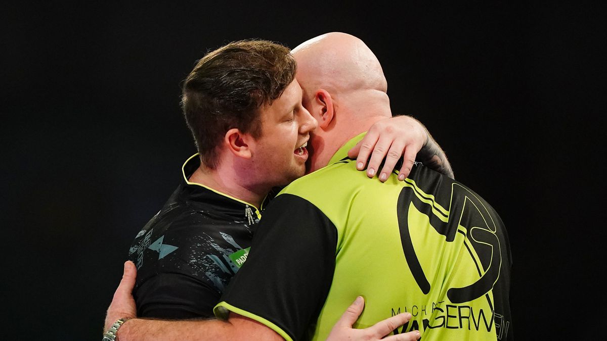 'Gebroken' tegenstander uit waardering voor Michael van Gerwen: 'Bedankt voor de mooie woorden'