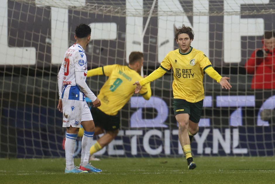 Fortuna Sittard tegen Heerenveen