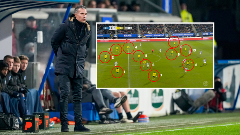 Heerenveen-trainer Robin van Persie haalt uit na bizar incident met 12(!) tegenstanders: 'Dit heb ik nog nooit meegemaakt'