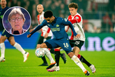 Aad de Mos (links) verwacht een overwinning van PSV op Feyenoord. © Pro Shots en Getty Images