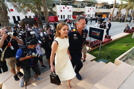 Video | Zo arriveerden Christian Horner en Spice Girl Geri bij de Grand Prix van Bahrein