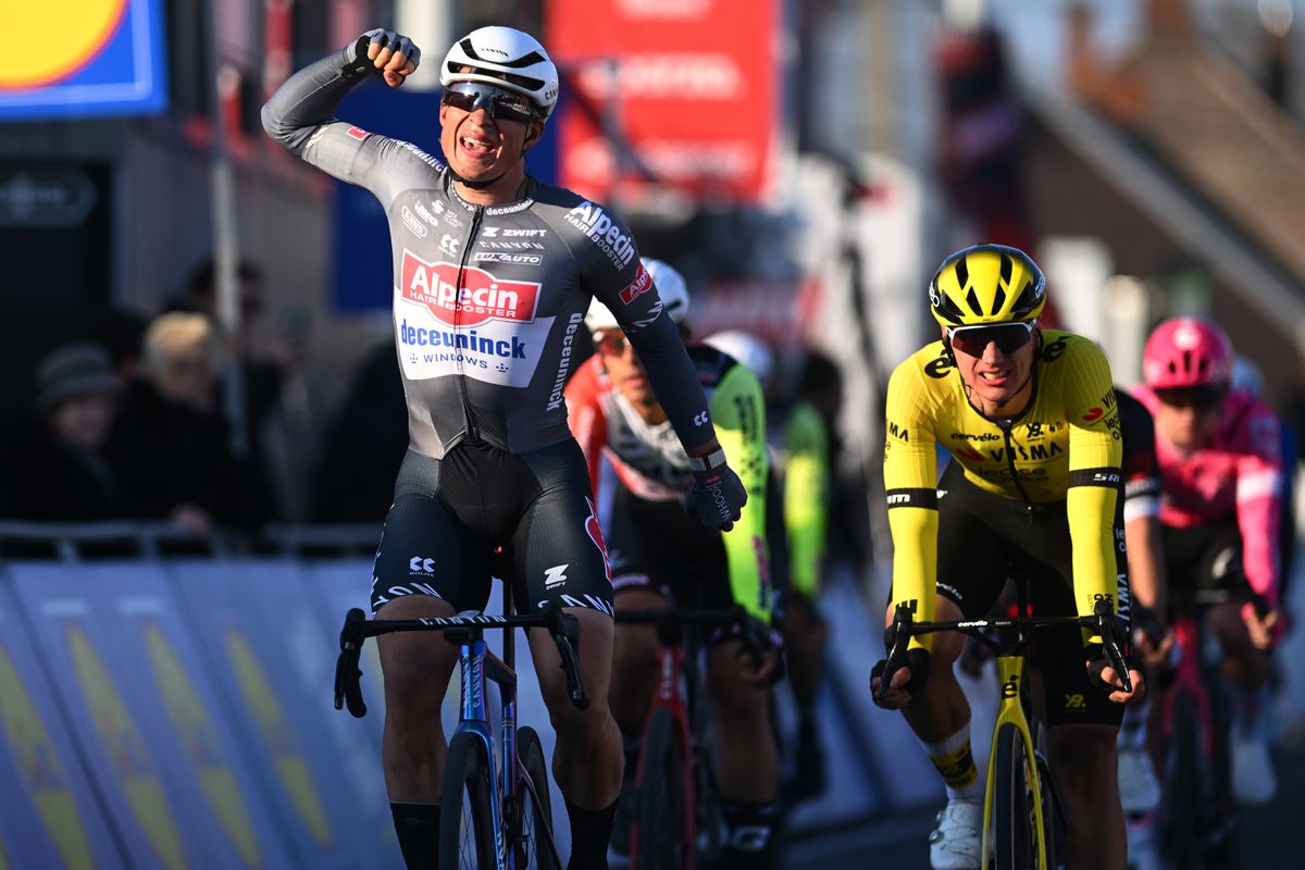 Olav Kooij wordt verslagen door jarige Belg in Kuurne-Brussel-Kuurne