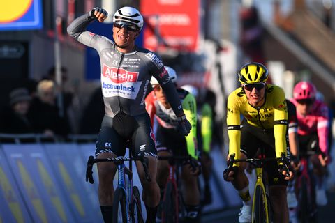 Olav Kooij wordt verslagen door jarige Belg in Kuurne-Brussel-Kuurne