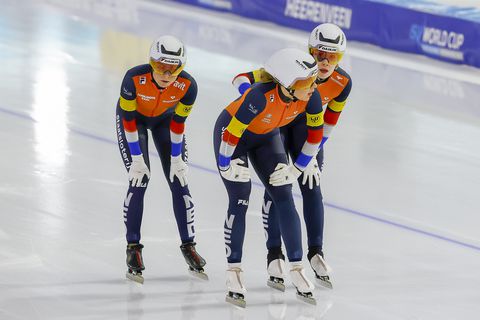 Schaatstrein Beune-Rijpma-Groenewoud houdt huis in Thialf, maar Beune is kritisch op zichzelf
