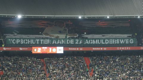 Kippenvel in De Kuip: hele stadion klapt tijdens Feyenoord - FC Groningen voor hartverwarmende actie uitvak