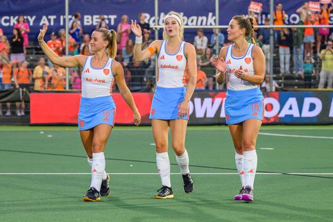 Gouden hockeyster deelt liefdesverhaal tijdens Spelen in Parijs: 'De chemie was er meteen helemaal'