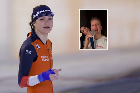 Verliefd schaatstalent Angel Daleman geeft met schattige foto inkijkje in bewogen periode
