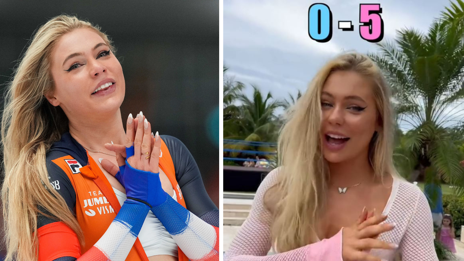Jutta Leerdam gaat de mist in bij schoonfamilie tijdens gender reveal