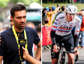 Tom Dumoulin is vol lof over Tadej Pogacar, maar waarschuwt hem ook © Getty Images, beeldbewerking Sportnieuws.nl