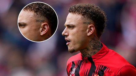 Veelbesproken PSV'er Noa Lang zet 'grote stap' en kiest voor opvallende tattoo boven oor: 'Ik heb schijt'