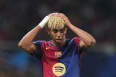 Lamine Yamal schitterde woensdagavond tegen Inter in de Champions League. ©Getty Images