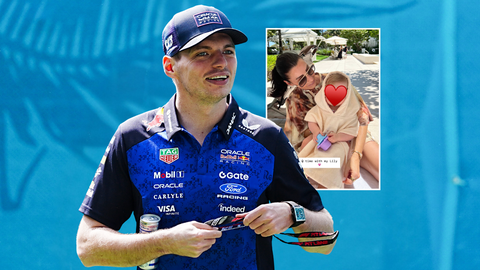 Moeder Max Verstappen beleeft in Miami bijzonder moment met kleinkind