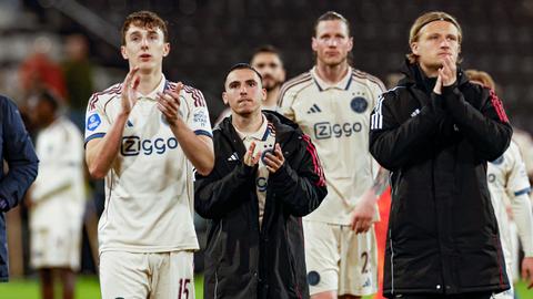 LIVE play-offs | Gehavend Ajax staat voor hels karwei in strijd om Europees ticket tegen FC Groningen