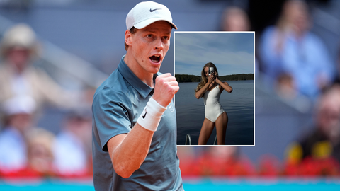 Vriendin van toptennisser Jannik Sinner maakt indruk in badpak: 'Verbazingwekkend mooi'