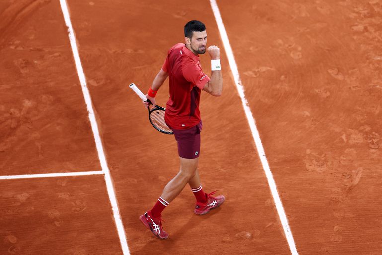 'Ik was in grote problemen': Novak Djokovic ontsnapt op Roland Garros