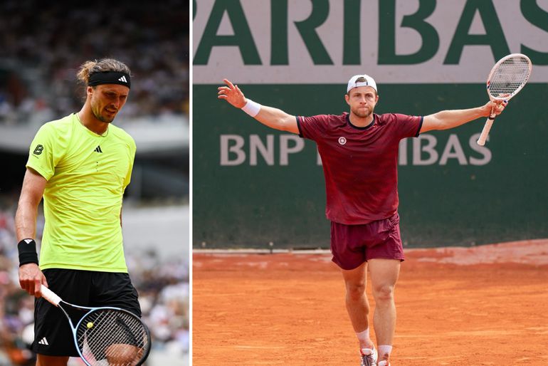 TV-gids: op deze zender kijk je live naar Tallon Griekspoor tegen Alexander Zverev op Roland Garros