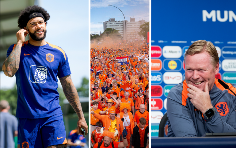 Live Roemenië - Nederland | München kleurt oranje, een beruchte arbiter en vrees voor achtste finale