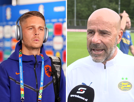 PSV-trainer Peter Bosz geeft veelbesproken Joey Veerman tips tijdens EK: 'Heb gezegd dat hij daarmee moet oppassen'