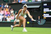 Marketa Vondrousova verloor verrassend op Wimbledon. © Getty Images.