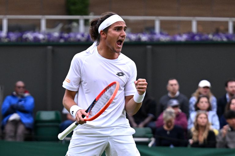 Is het mooiste punt van Wimbledon al gemaakt? Underdog Mattia Bellucci scoort geweldige tweener