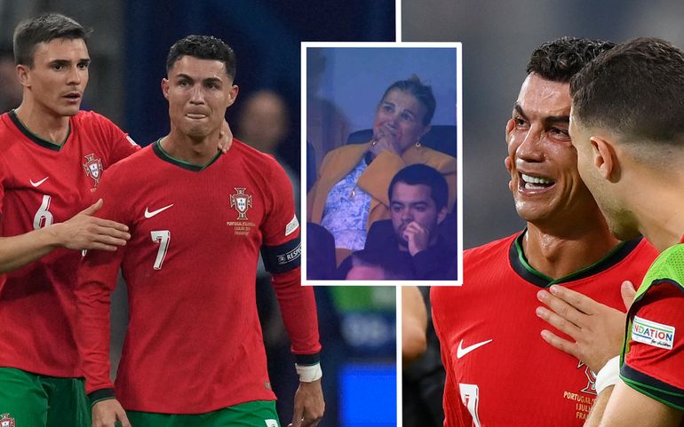 Moeder van Cristiano Ronaldo huilt mee met emotionele zoon na gemiste penalty voor Portugal