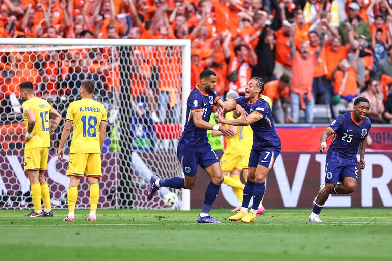 Video | Bekijk hier de goals van Cody Gakpo en Donyell Malen tijdens Nederland - Roemenië
