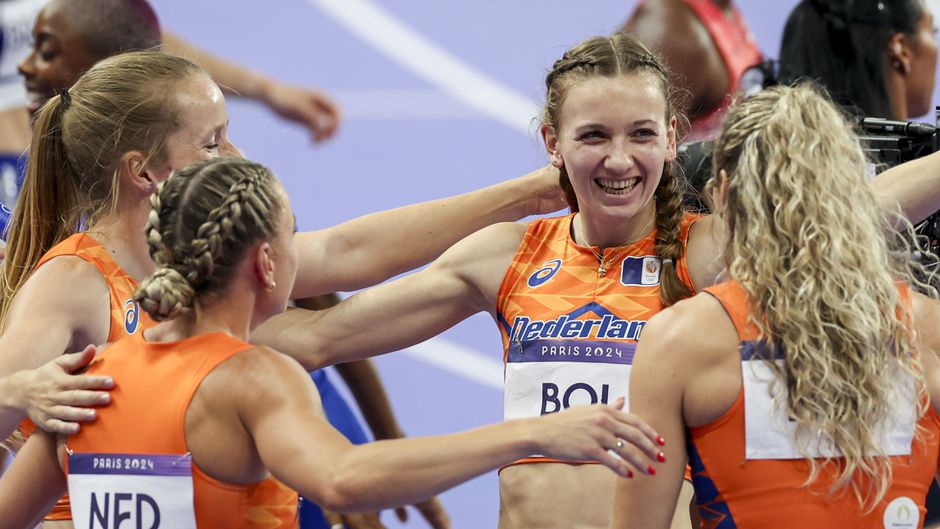 Felicitaties vliegen Femke Bol om de oren na heuglijk nieuws, ook rivalen zijn er razendsnel bij