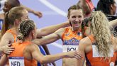 Felicitaties vliegen Femke Bol om de oren na heuglijk nieuws, ook rivalen zijn er razendsnel bij