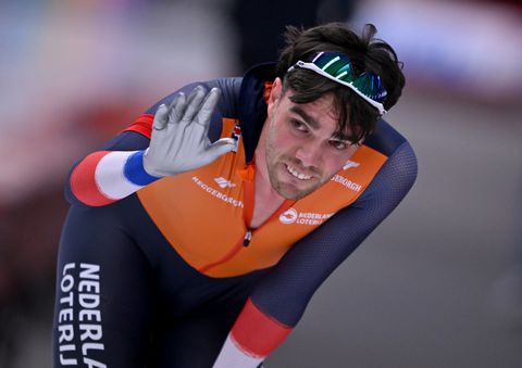 Schaatstopper na dramatisch jaar weer op het ijs: 'Vanaf nu moet het alleen maar beter gaan'