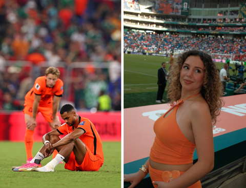 Vrouw van international Nederlands elftal verdrietig na dreun op WK voetbal: 'Oranje zomer is voorbij'
